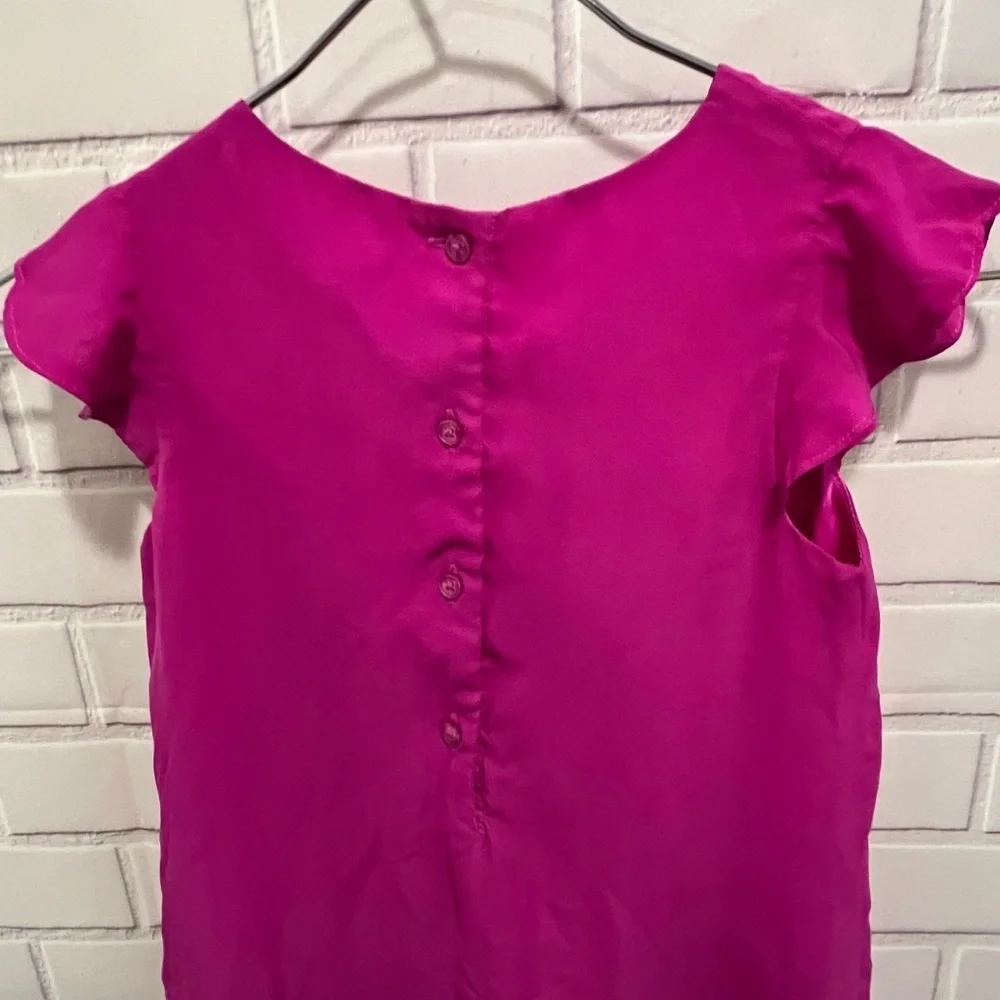 CAT & JACK girl’s fuchsia fashion chic dress /size 6